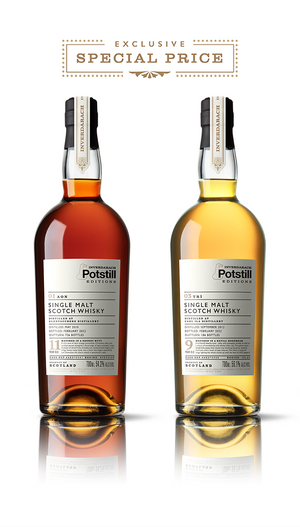 SPECIAL OFFER Inverdarach Potstill Editions : Glentauchers 11-year-old Sherry and Caol Ila 9-year-old